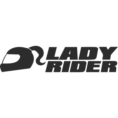 Lady Rider samolepka